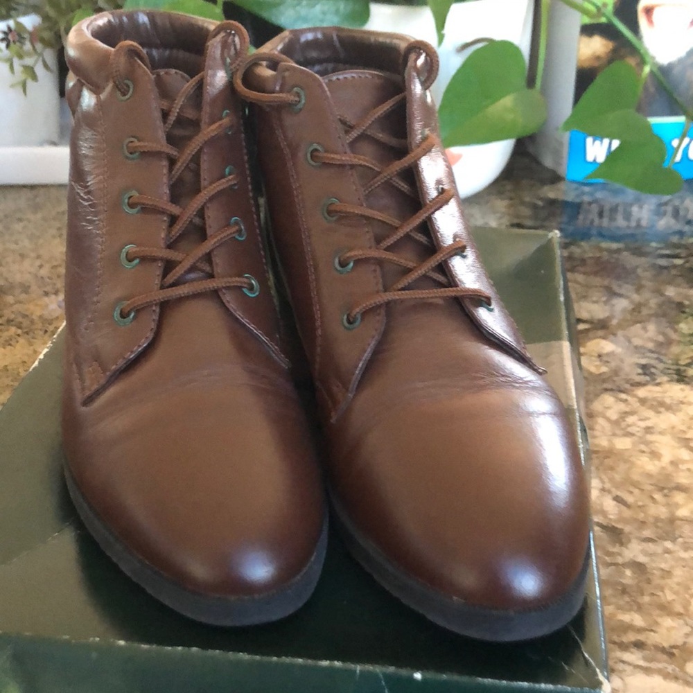 NWT— Alpine Woods ankle boots.